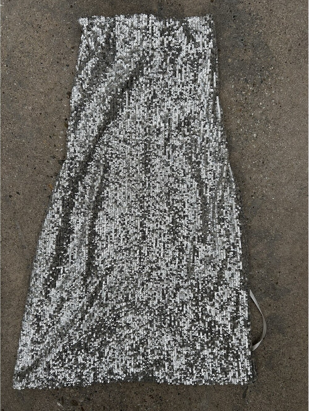 Gianni Bini Sequin Set Size 8 Shimmer Shine Silver Sienna NWT Night Out Dress